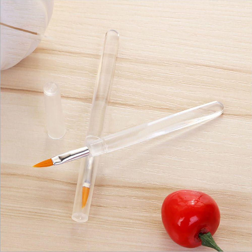 Hot sale Portable Crystal Handle Lipstick  Lip Brushes Applicator Flexible