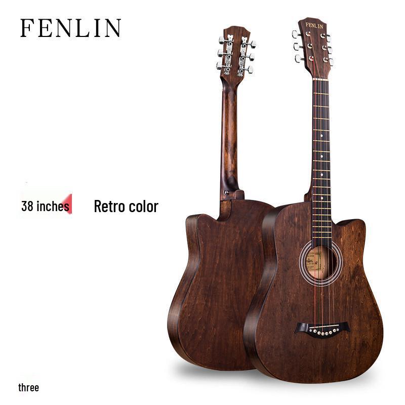 Начинающая акустическая гитара - Большое количество Липовое дерево Практический инструмент