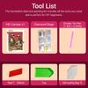 Diamond painting DIY kit funny ducks with wine and food for home room decoration wall art