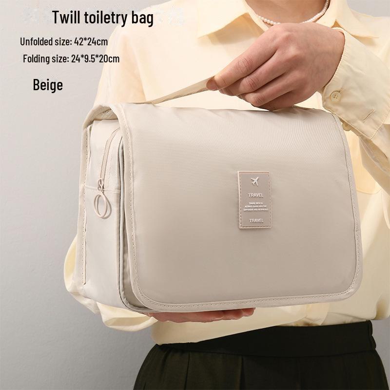 Waterproof Large-Capacity Toiletry Bag with Dry/Wet Separation for Travel