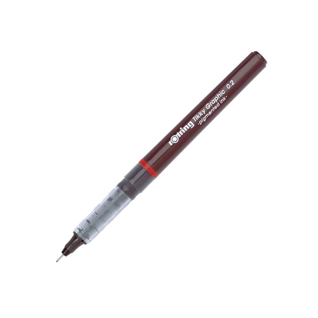 Rotring Tikki Graphic 814740 Black Ink 814740 0.2mm