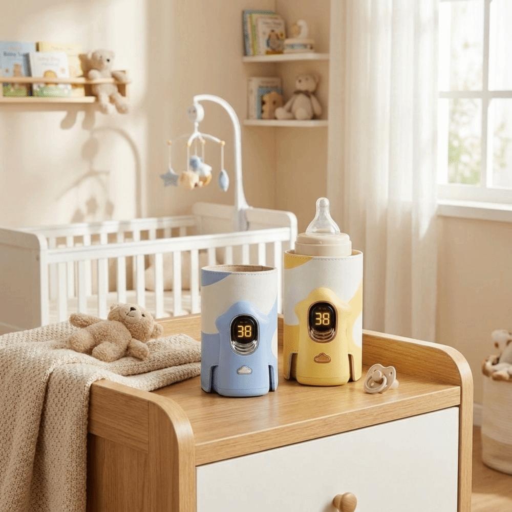 LED Display Breast Milk Warmer Multifunction Bottle Warmer Sleeve  Feeding Accessories