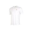 Puma Printed Colorful Logo Sport Round Neck Short Sleeve Drop Shoulder T-Shirt Men Tops White 534095-02