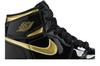 Jordan 1 Ретро Высокий Черный Металлик Золотой (2020) (GS)