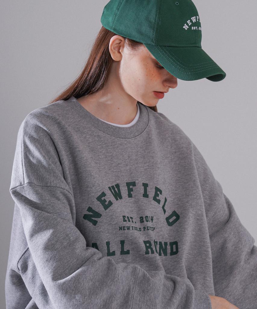 PERSTEP Newfield Sweatshirt Gray [Terry/Fleece-Lined] Smmt4511 / Smmt4532