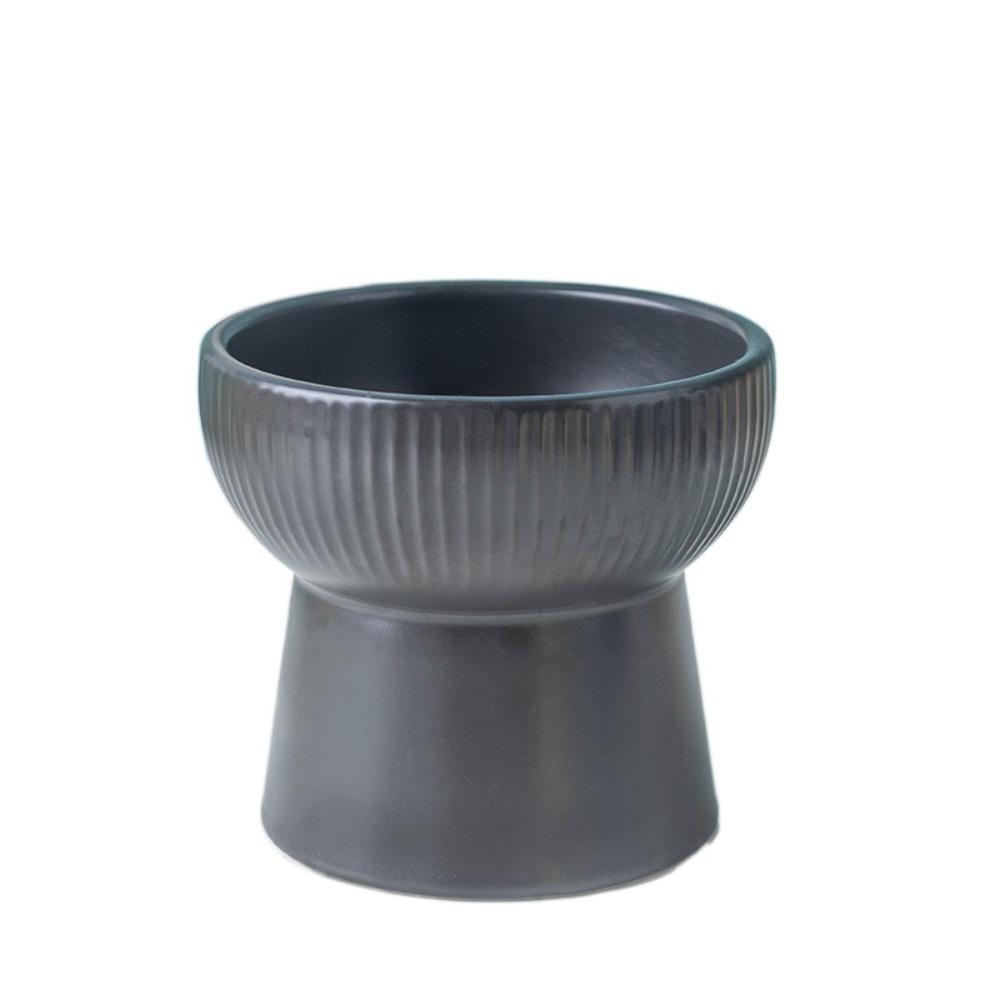 Творческая миска для домашних животных с высокой ножкой, керамическая поилка для домашних животных, кормушка для собак, защита шеи