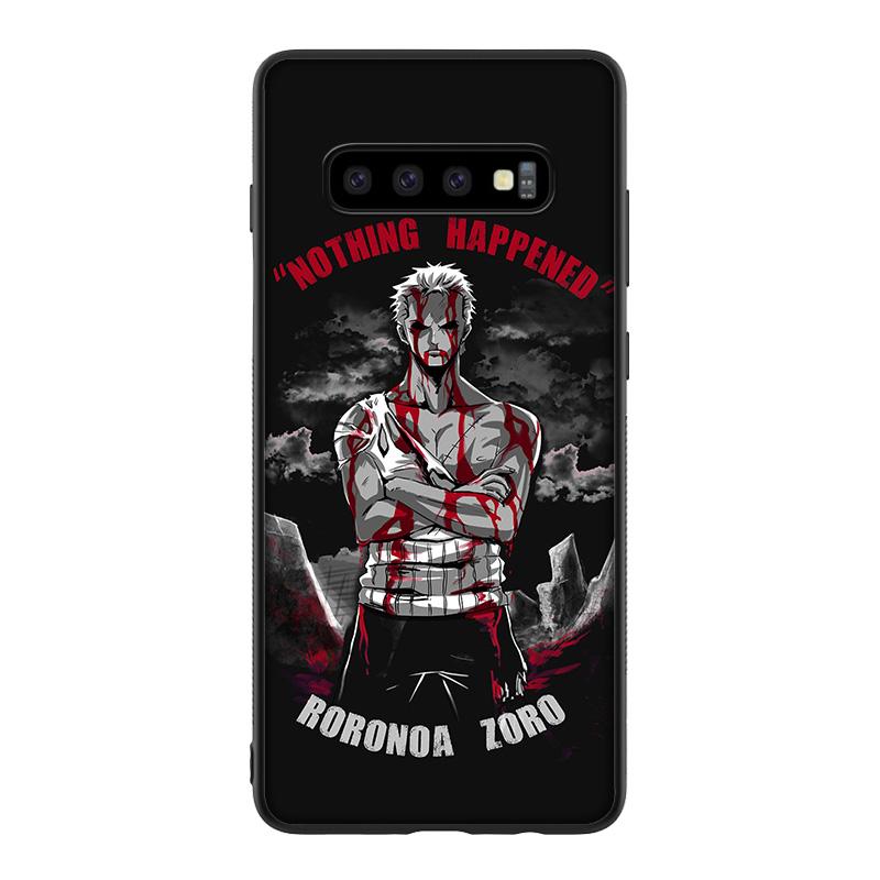 GX165 цельный силиконовый мягкий чехол Roronoa Zoro для Samsung S6 S7 Edge S8 S9 S10 S10E S20 Fe S21 S21s S30 Ultra Plus Lite