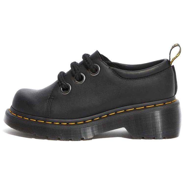 Доктор. Martens Cranford Минималистичные повседневные туфли на 3 отверстия Женская обувь Черный 25288001