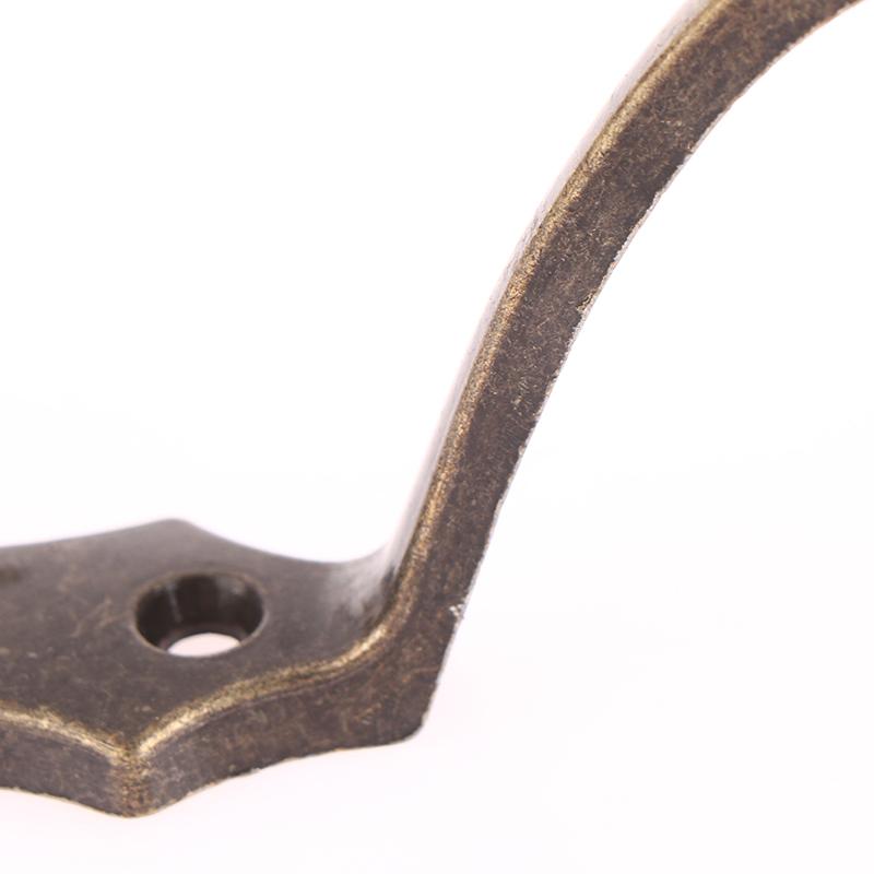 Для одежды для спальни, мебель для прихожей, крючок из цинкового сплава, 3 крючка, крючок для пальто, настенный вешалка для одежды для халата, шляпа, настенная вешалка