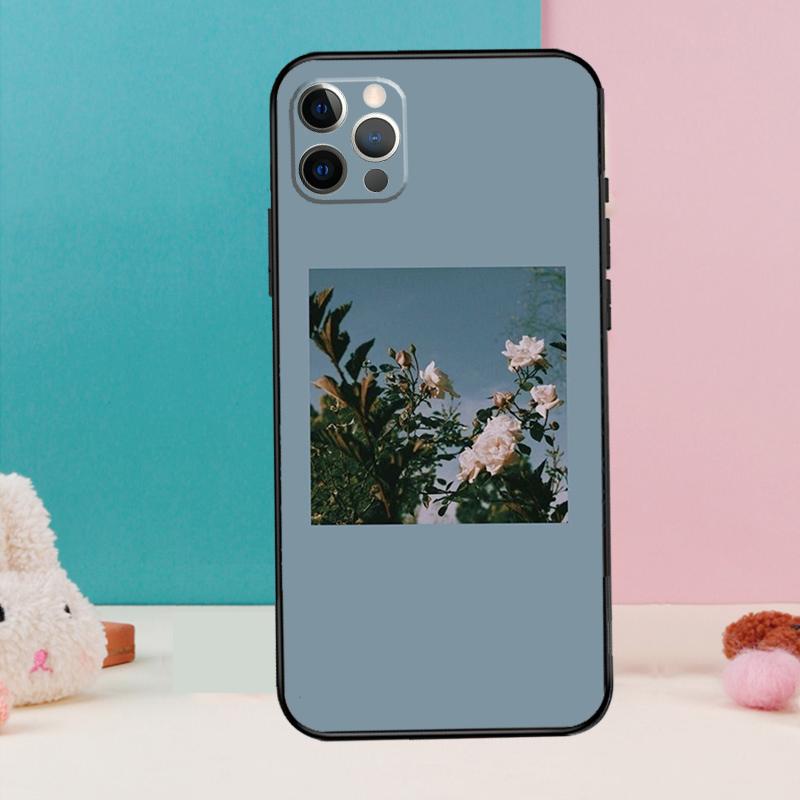 Эстетичный Цветочный Чехол Для Телефона Для iPhone 17 Air 16 15 13 12 11 14 Pro Max 12 13 mini 15 16 Plus 16e Чехол