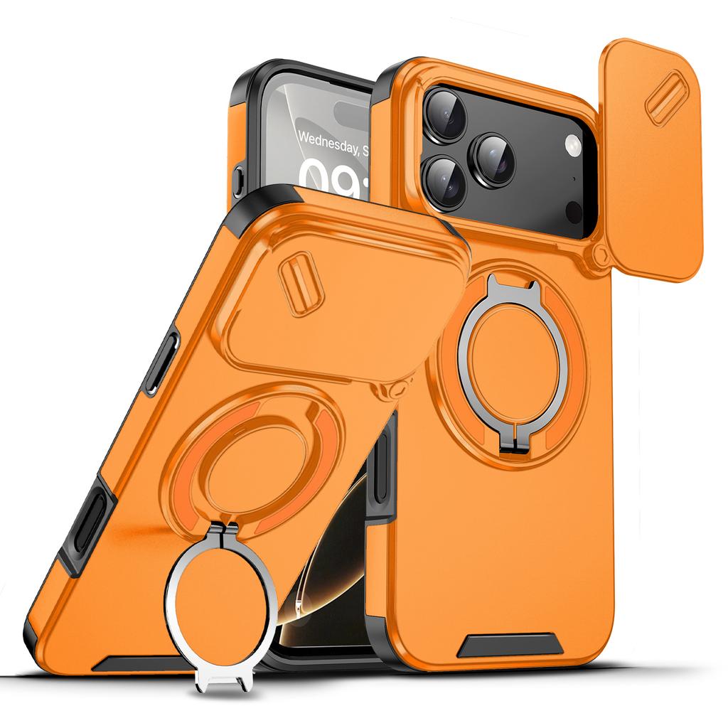 Чехол для Realme P4 Чехол-крышка для Realme P4 Pro Чехол для Realme P4 P4 PRO с магнитной кольцом Бронированный Чехол со шторкой для камеры Чехол с поддержкой беспроводной зарядки Magsafe