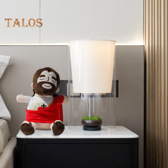 Дышащая плюшевая игрушка Иисус Сердце Иисуса Мягкая игрушка для детей Успокаивающая кукла Спаситель для церкви Воскресная школа Пасхальный подарок