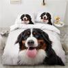 Комплект постельного белья для собак 3D Queen Bedding Duvet Cover Set Bedding Bed Cover Cotton Queen Bed Cover Set Bed Set Bedding