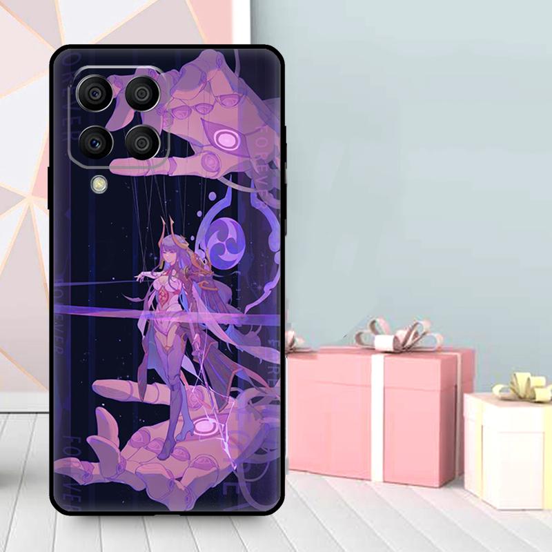 Чехол для игры Baal Genshin Impact для Samsung Galaxy M56 M52 M32 M53 M16 M11 M21 M31 M35 M12 M13 M14 M15 M36 M55 M34 M54