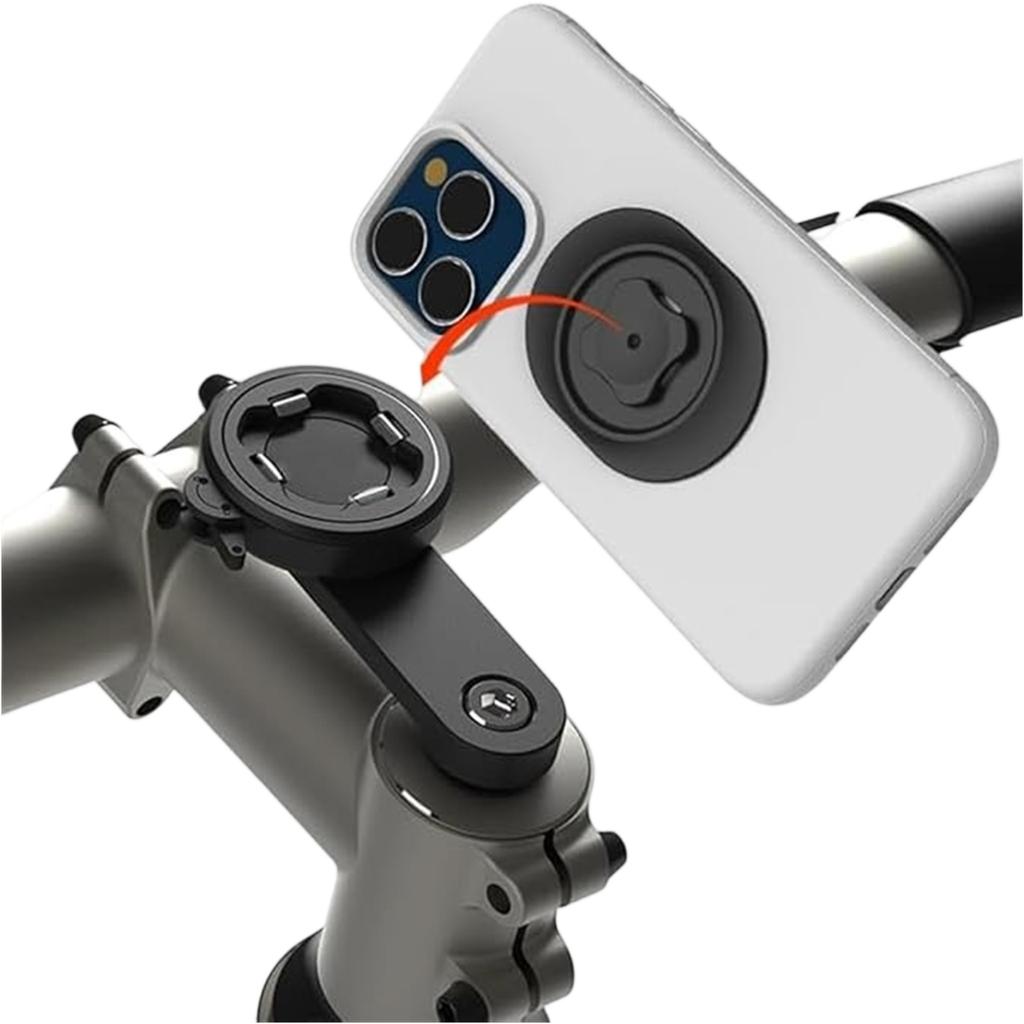 Adjustable Cycling Phone Holder – Aluminum Alloy - Mobile Stand for Navigation & Bike Riding