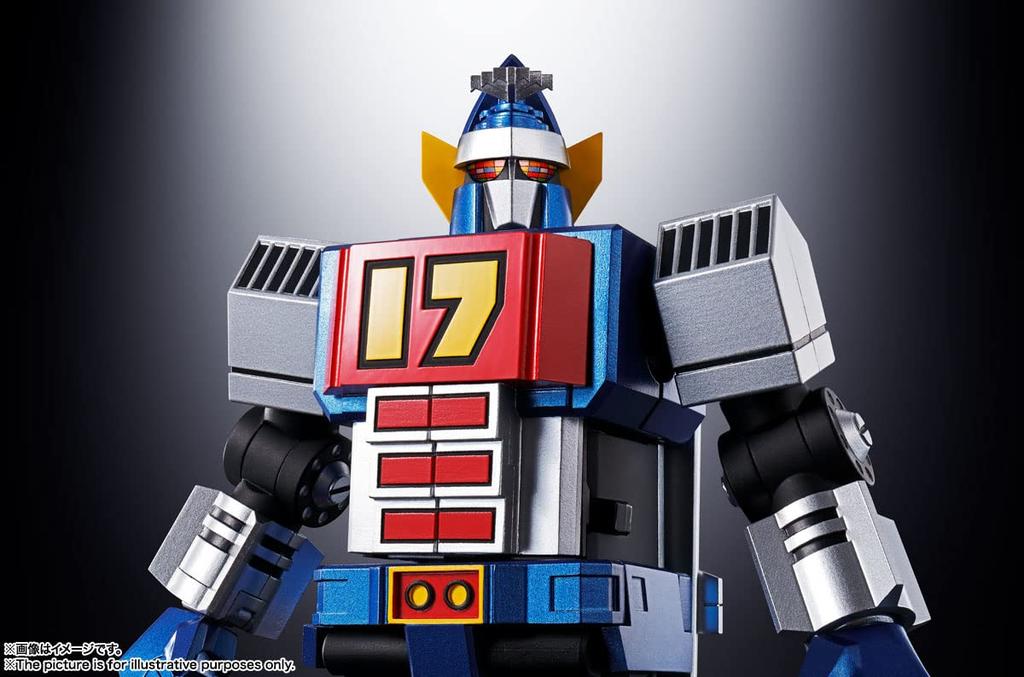 TAMASHII NATIONS Soul of Chogokin Daitetsujin 17 180mm Painted Movable Figure GX-101 Approx. PVC&ABS&Diecast