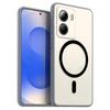 Магнитный железный кольцевой чехол для телефона Vivo Y56 5G, Y16, матовый мягкий ТПУ, ударопрочный чехол