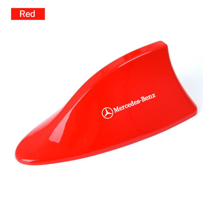 Car Roof Top Mount Shark Shape Fin Antenna Decoration For Mercedes Benz GLE63 CLS63 GLC63 W204 AMG Interior Auto Accessories NA6
