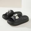Женские толстые тапочки Cloud на платформе Eva Cfortable Non-Slip Home Slides Bowknot Girls Summer Sandals Flip Flops