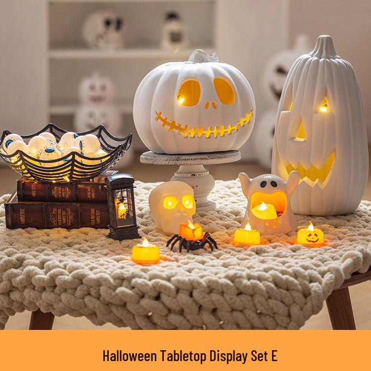 Светящийся тыквенный фонарь на Хэллоуин Набор для украшения вечеринки