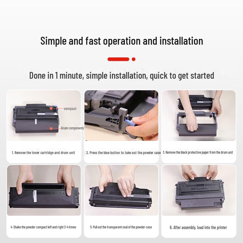 PANTUM TO-400+ Original Black Toner Cartridge