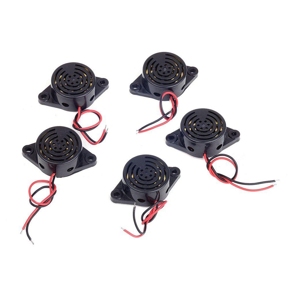 12V 3v - 24v Ringer Electronic Buzzer Continuous Sound ATMA6B27 Alarm