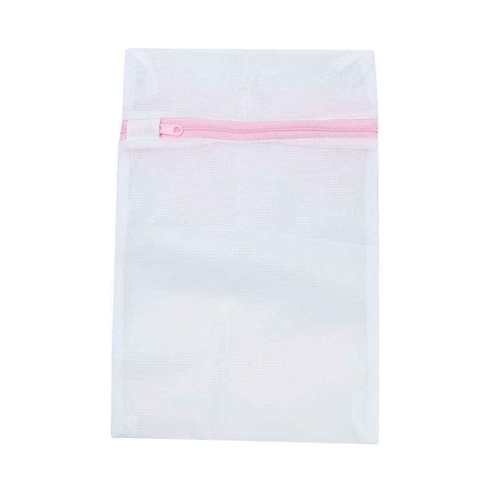 6 шт., утолщенные маленькие сетчатые мешки для белья, белые мешки для стирки на молнии, сумки для нижнего белья, стиральная машина