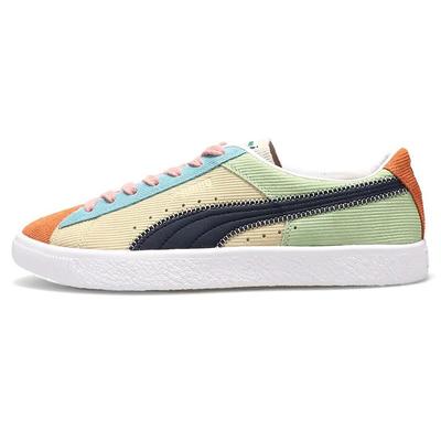 Кроссовки унисекс Suede Vintage Blocked - Anise Flower Желтый Parisian-Night White 383780-01