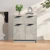 811092 vidaXL Buffet Concrete Grey 60x30x70 Cm Engineered Wood