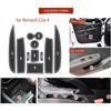 Door Groove Mats For Renault Clio 4 13-18 PVC Material