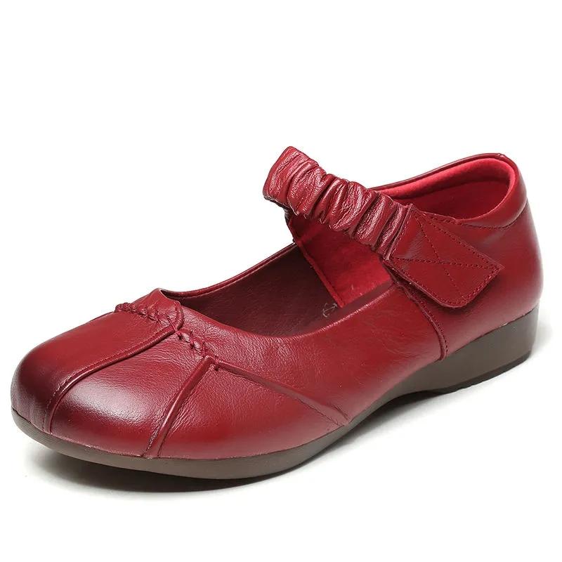 Мама удобные осенние летние черные кожаные туфли для женщин на плоской подошве оксфорды мокасины балетки женские на плоской подошве