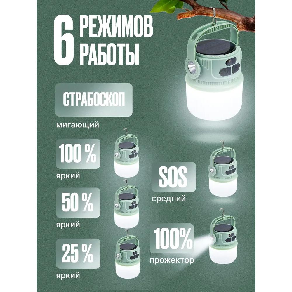 Терраса с солнечными батареями с функцией Power Bank, люстра-туристическая лампа, люстра