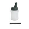 BB Bottle (Large, Medium, Small) for 6mm BBs, Portable Storage for Airsoft + CIWS Temperature Sticker (1 Small Sticker)