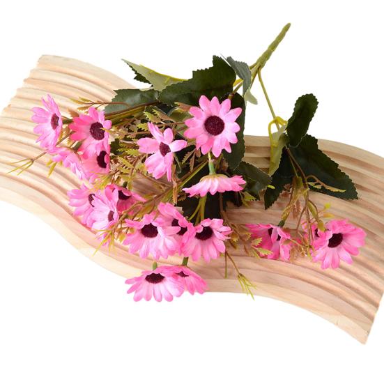 Искусственные цветы 18 букетов Букеты из искусственного шелка Весенние поддельные полевые цветы со стеблем для вазы кашпо Цветочные композиции Центральные элементы стола