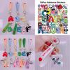 Alphabet Lore Kids Keyring Stickers Toys Pendant Figures Gift