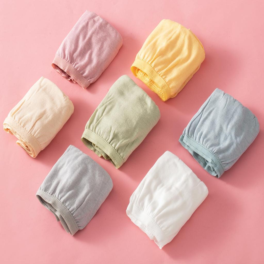 Disposable Underwear Set for Individually Perfect for Disaster and Business Trips [zhuolan] 21-Pack Women, 100% Cotton, Hygienic, Wrapped,