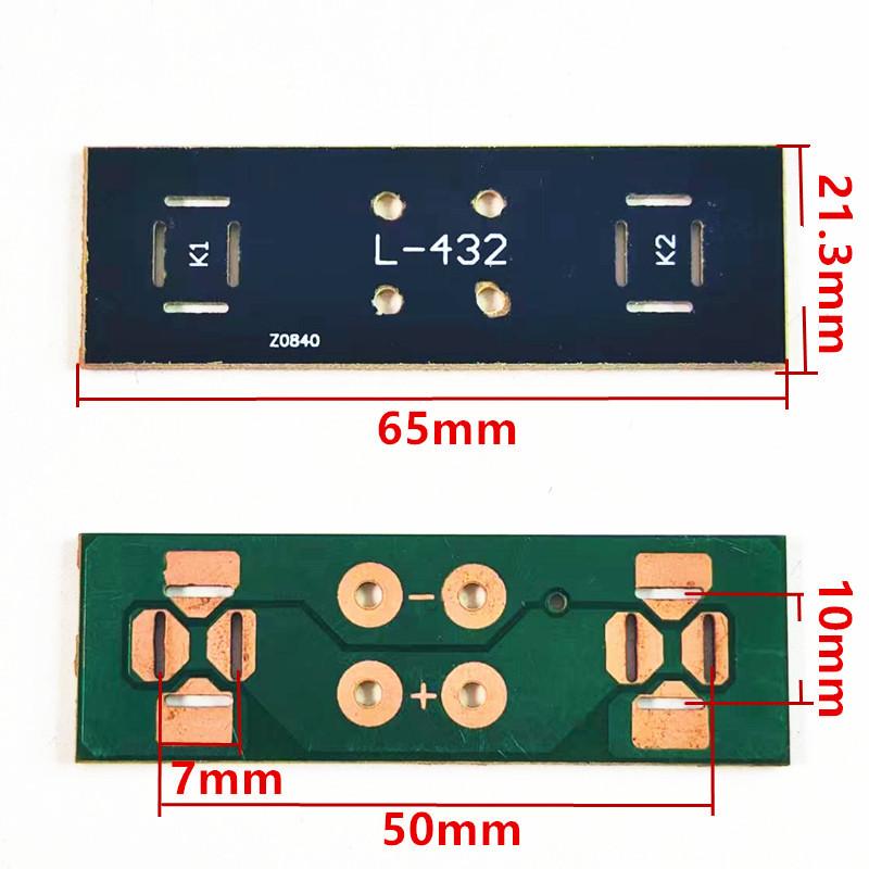 High Compatibility DJ Speaker Cable Terminal Plate for 4-Pin PCB Board