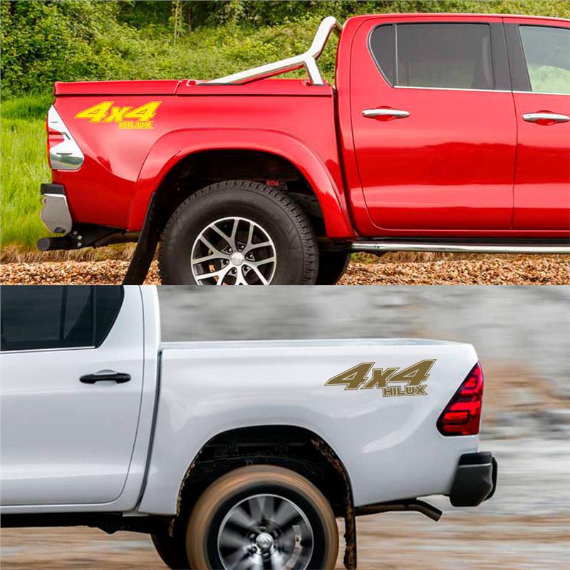 Toyota HILUX 4x4 Car Sticker - Cross-Border TEMU Exclusive