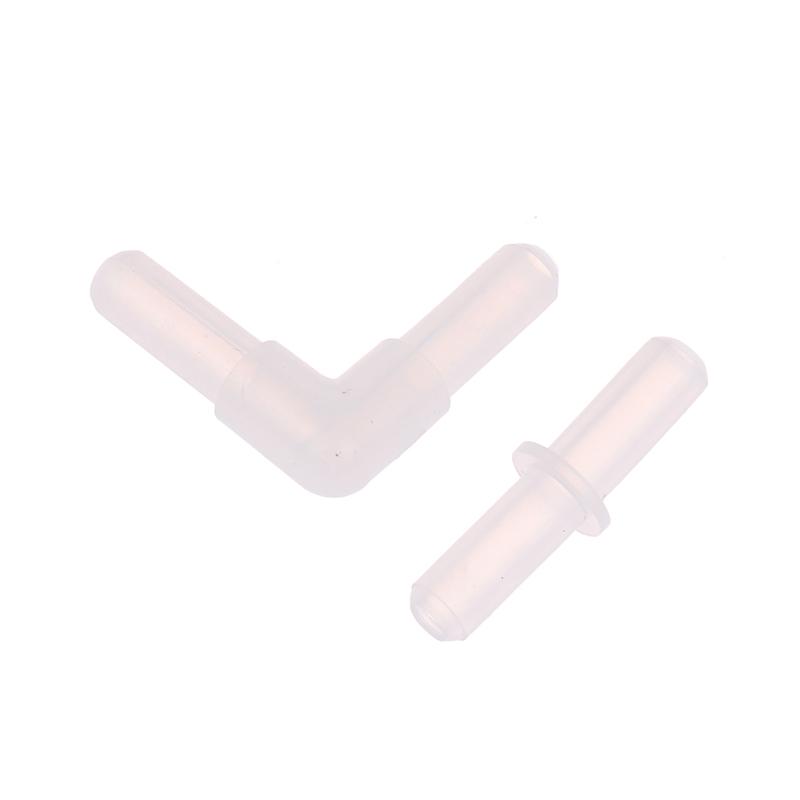 10 шт. Аквариумные соединители для шланга подачи воздуха Пластиковые клапанные соединения Прозрачные адаптеры для воздушной трубки для аквариума Для шланга воздушной линии с внутренним диаметром 4 см