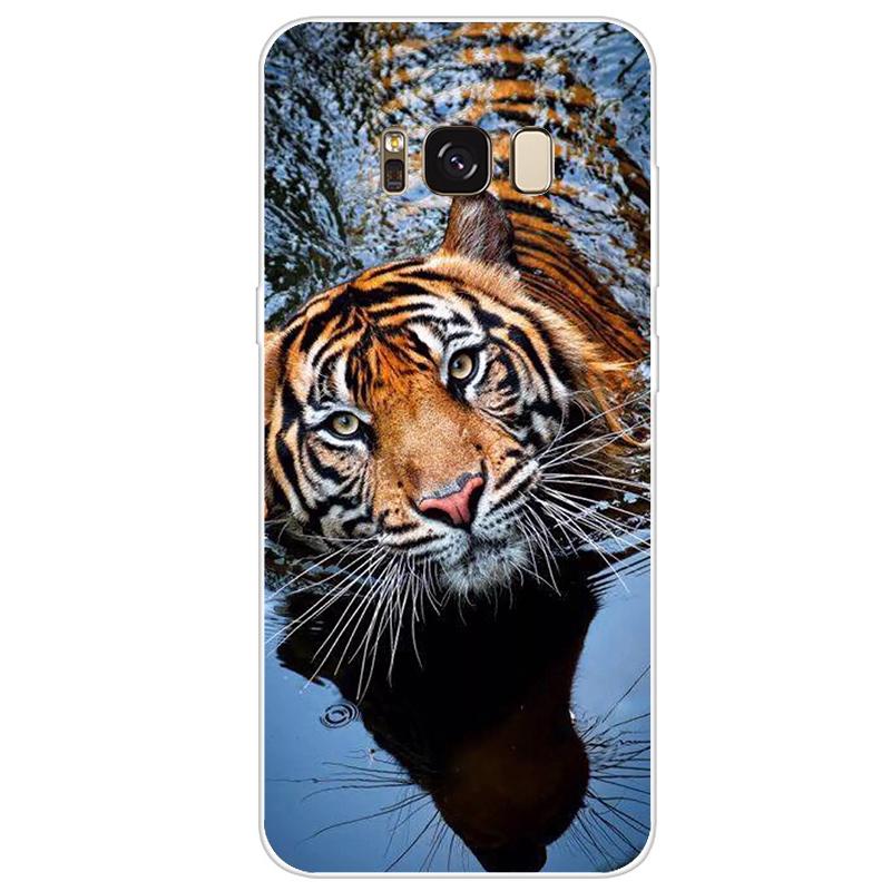 Чехол для Samsung Galaxy S8 Plus, силиконовый чехол, милый мягкий чехол из ТПУ для Samsung Galaxy S8 S 8 Plus, чехол-бампер для телефона S8Plus Coque