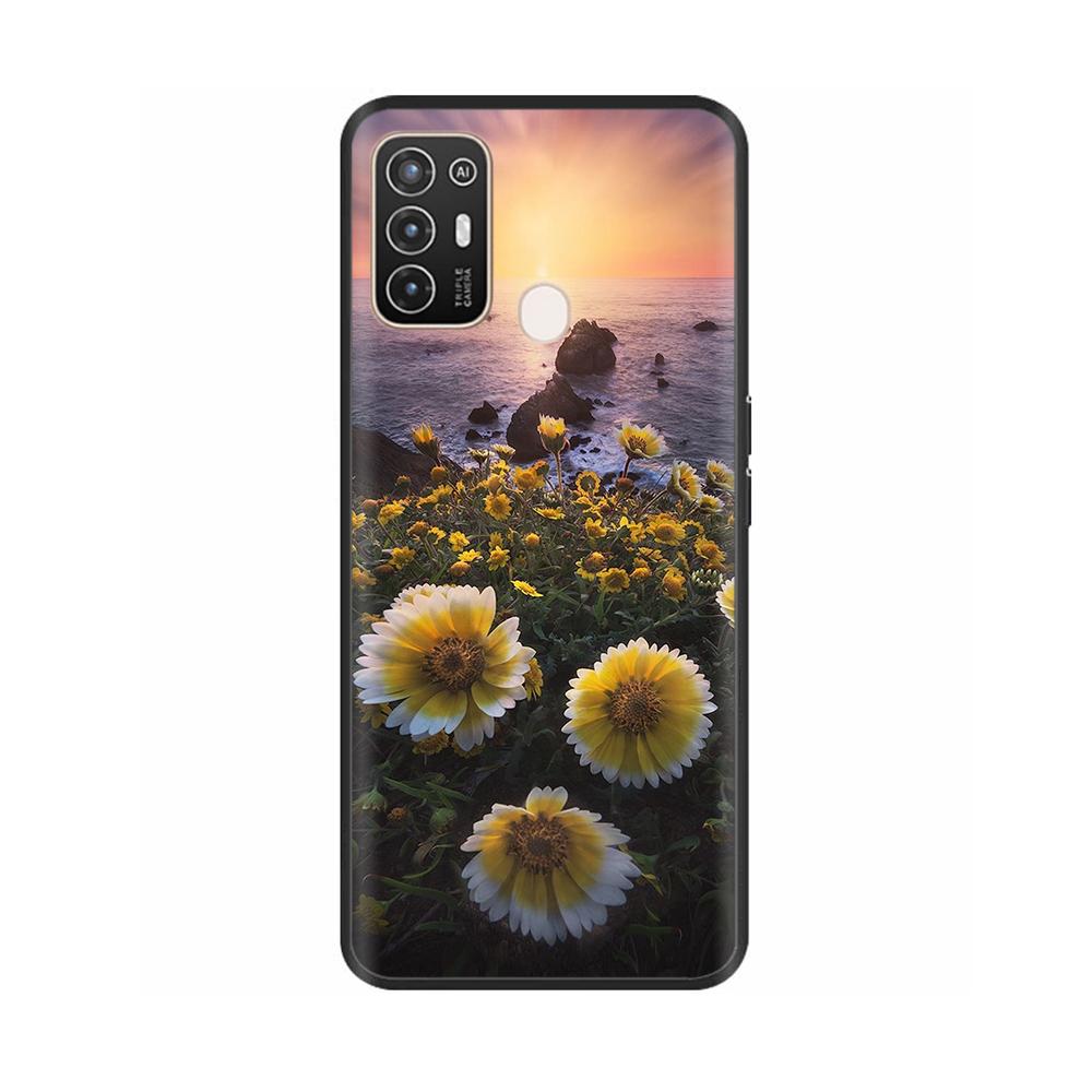 Для ZTE Blade A52 Чехол Стильный Расписной Силиконовый Мягкий Защитный Чехол Чехлы Для Телефона Для ZTE Blade A52 Fundas Для ZTE Blade A52 A 52