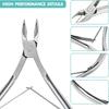 Cutters Tool Cuticle Nippers Nail Manicure Scissors Cuticle Clippers Trimmer Dead Skin Remover Pedicure Stainless Steel
