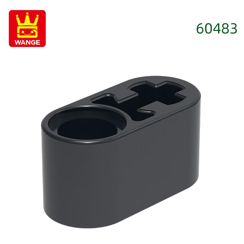 Non-Toxic 217Pcs/Lot No.60483 Beam Thick Bricks 1X2 Axle Holes Block Moc Color Accessories Compatible With Brick Diy Children'S Toy