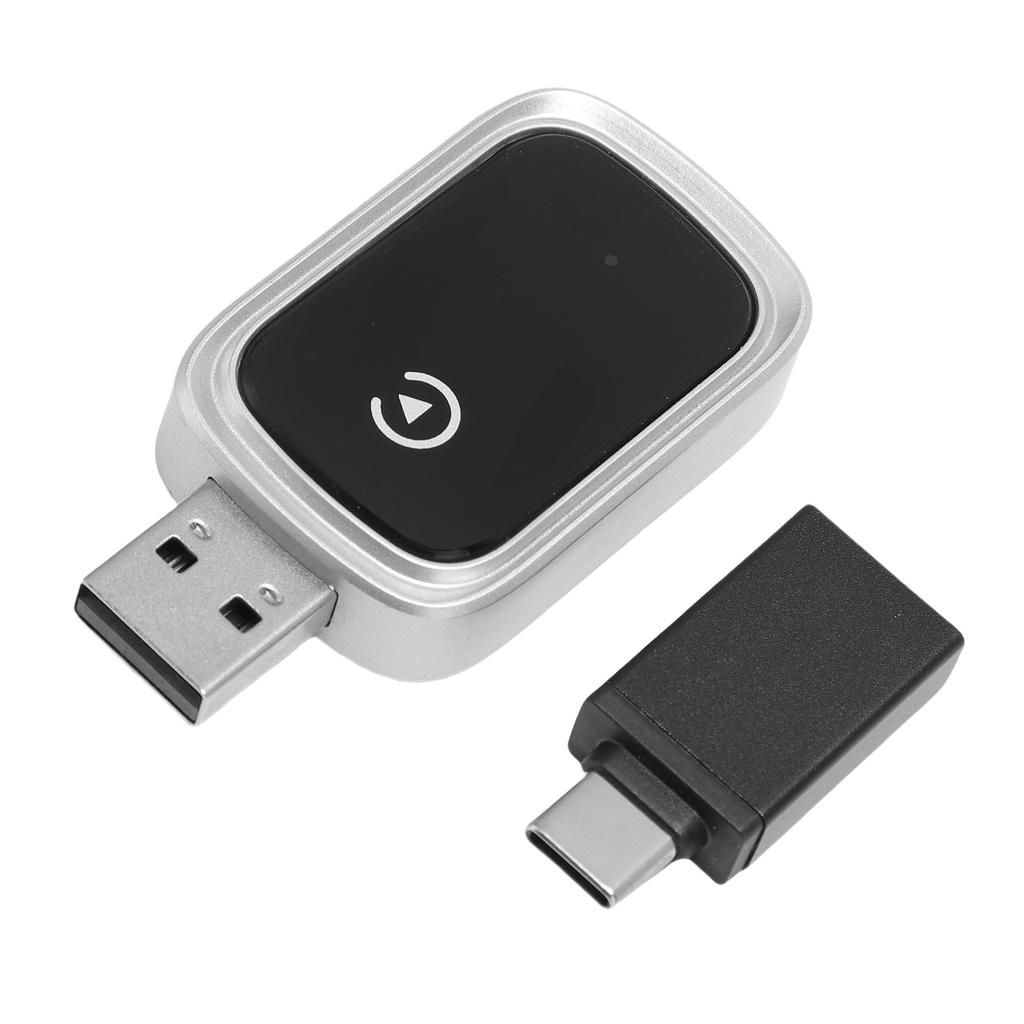 Беспроводной адаптер для Carplay 5,8 ГГц WiFi Bluetooth 5.0 USB Type C Автомобильный проводной к беспроводному адаптер для телефона iOS
