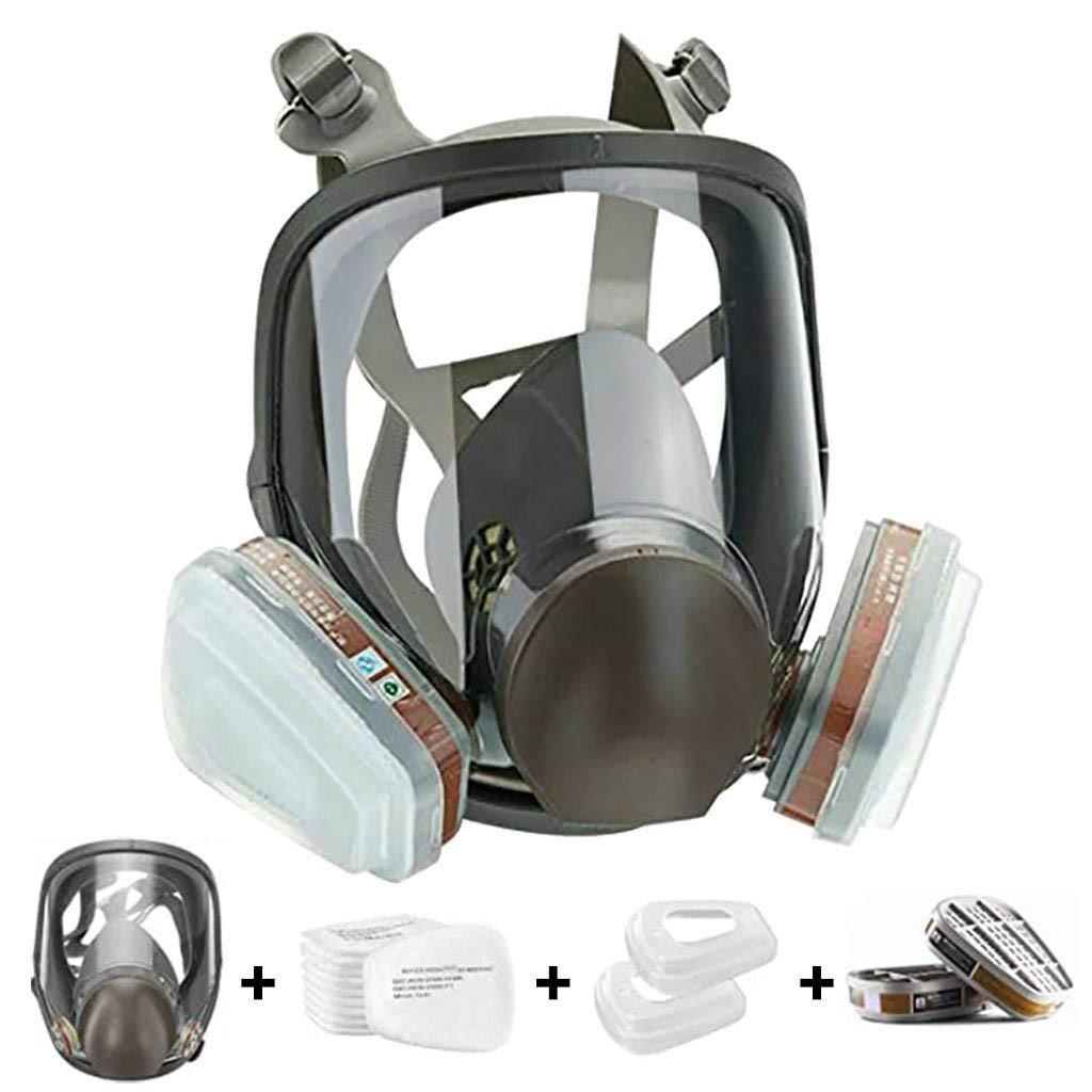 Полнолицевой респиратор большого размера 15 в 1, широко используемый в органическом газе, краске, химической промышленности, деревообработке(для 6800 Респиратор)