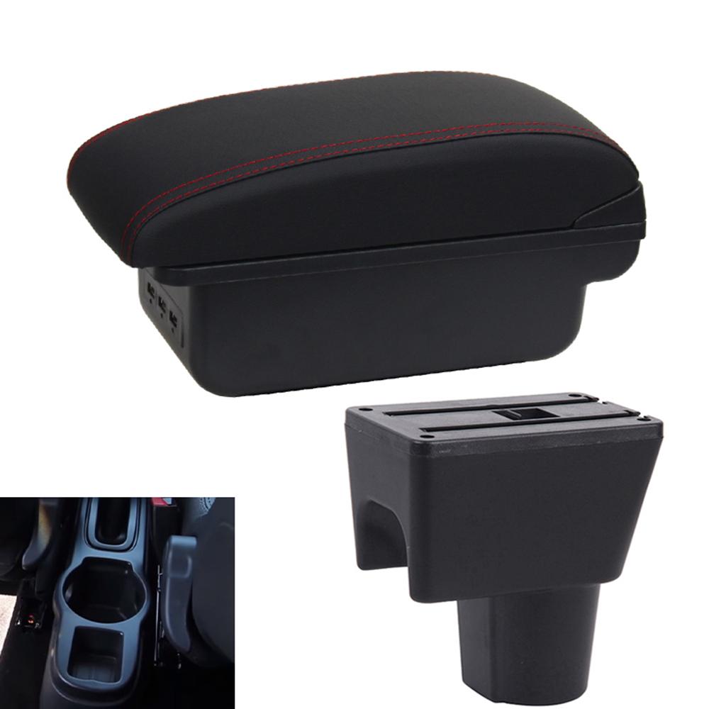 Для Nissan Terrano 3 для Renault Duster Автомобильный подлокотник Renault Oroc Модифицированные аксессуары для хранения Детали интерьера Зарядка через USB