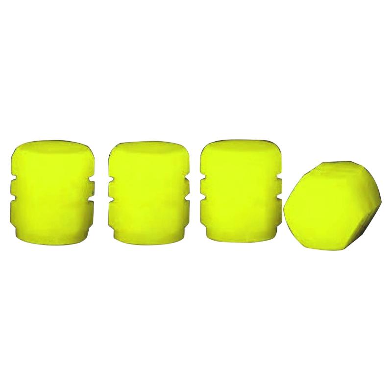 4 шт. светящиеся шины для колпачков штока клапана светящиеся в темноте шины для крышки штока клапана