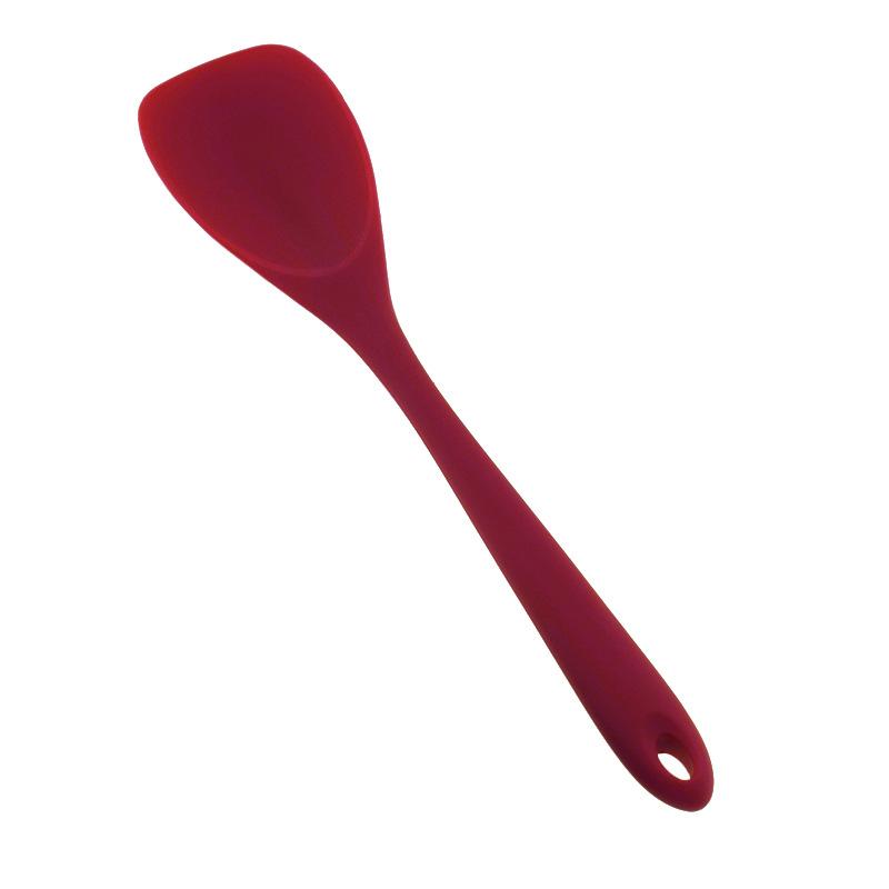 1 шт. термостойкая силиконовая ложка, лопаточка для утиного языка, кухонная лопаточка для перемешивания, кухонная утварь 26,5 см/10,43 дюйма