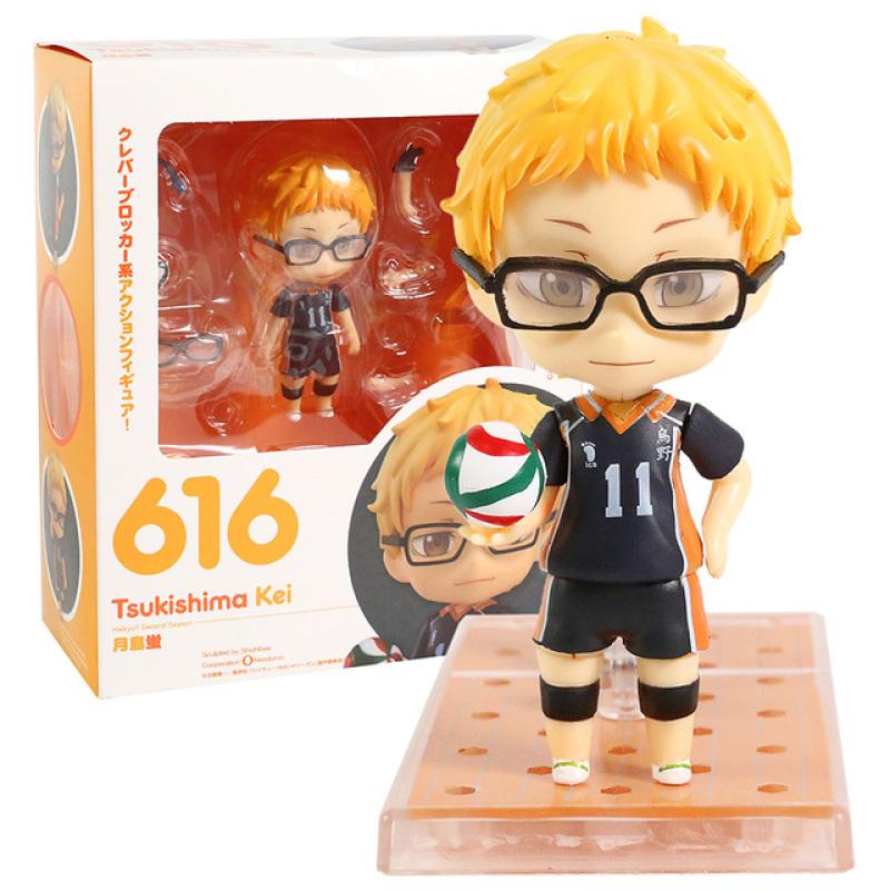 Haikyuu Hinata Syouyou 461 kageyama Tobio 489 пляжный волейбол ПВХ фигурка игрушка аниме Коллекционная модель кукла подарок