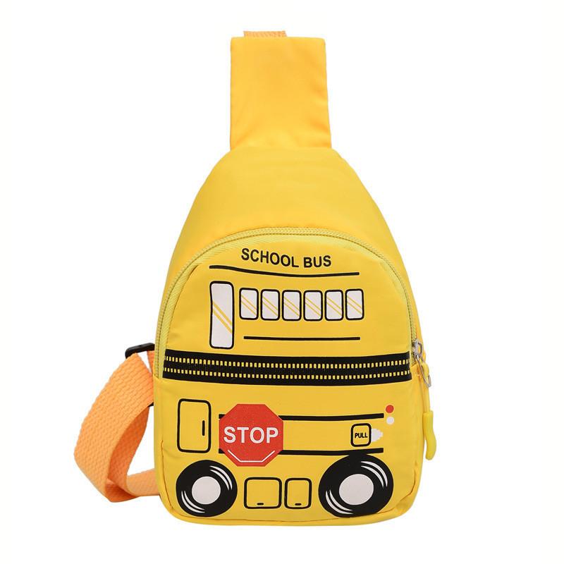 Cute Car Pattern Childrens Bag Soft And Stylish Fun Cartoon Crossbody